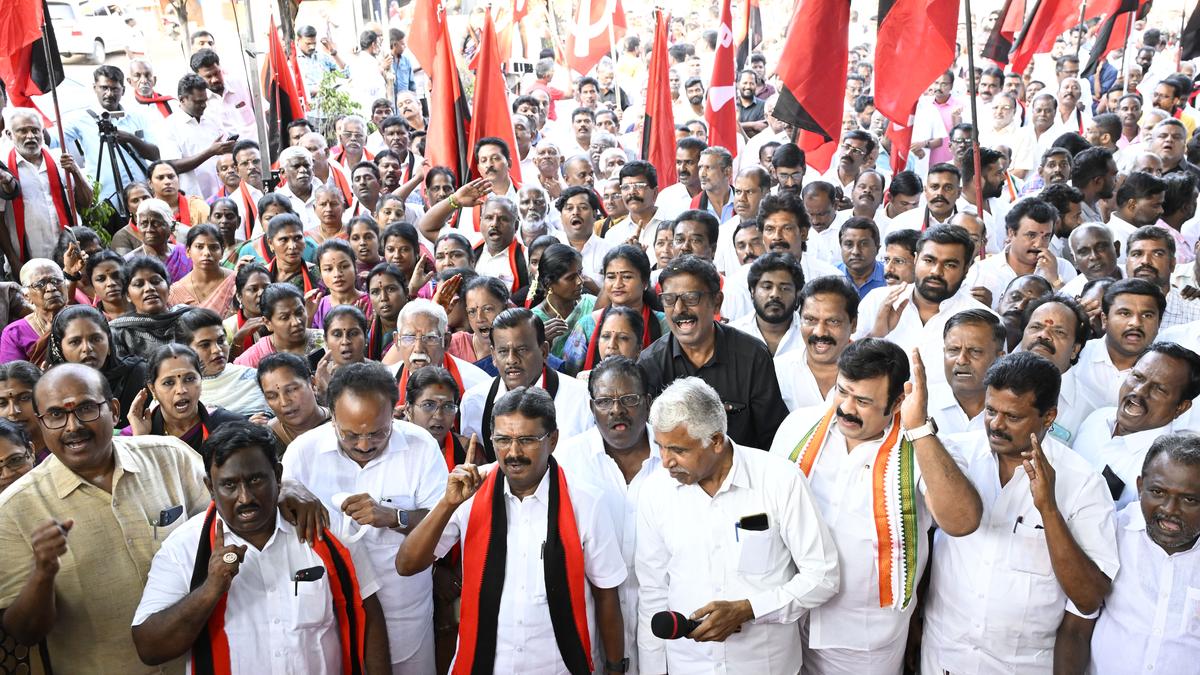 Leaders of DMK, allies condemn “high-handed” approach of Finance Minister Nirmala Sitharaman